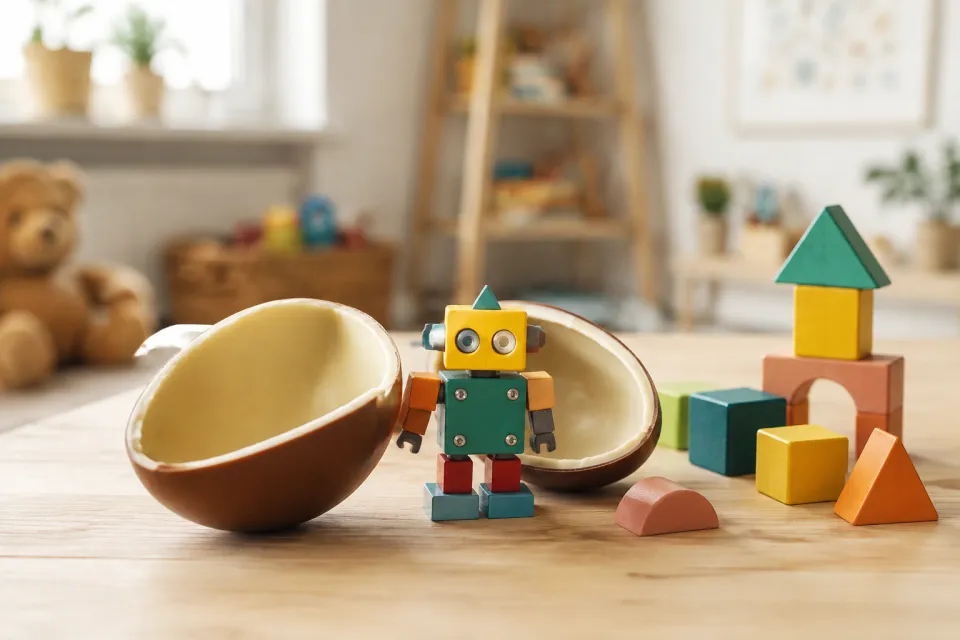 Kinder Niespodzianka Colorbots — konkurs z projektem pokoju