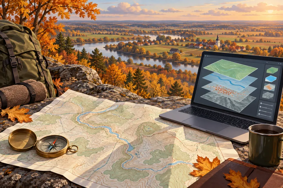 Łódzkie na mapach — konkurs GIS 2026