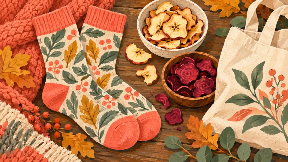 Grafika konkursu: Jesienny smak z Crispy Natural i Many Mornings